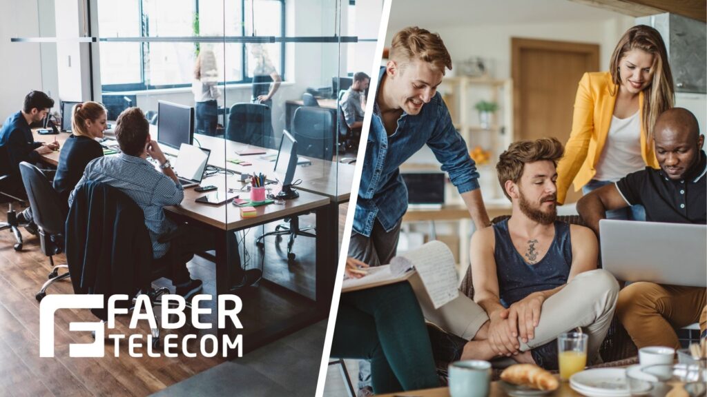 Soluciones Fabertelecom para coworking y coliving